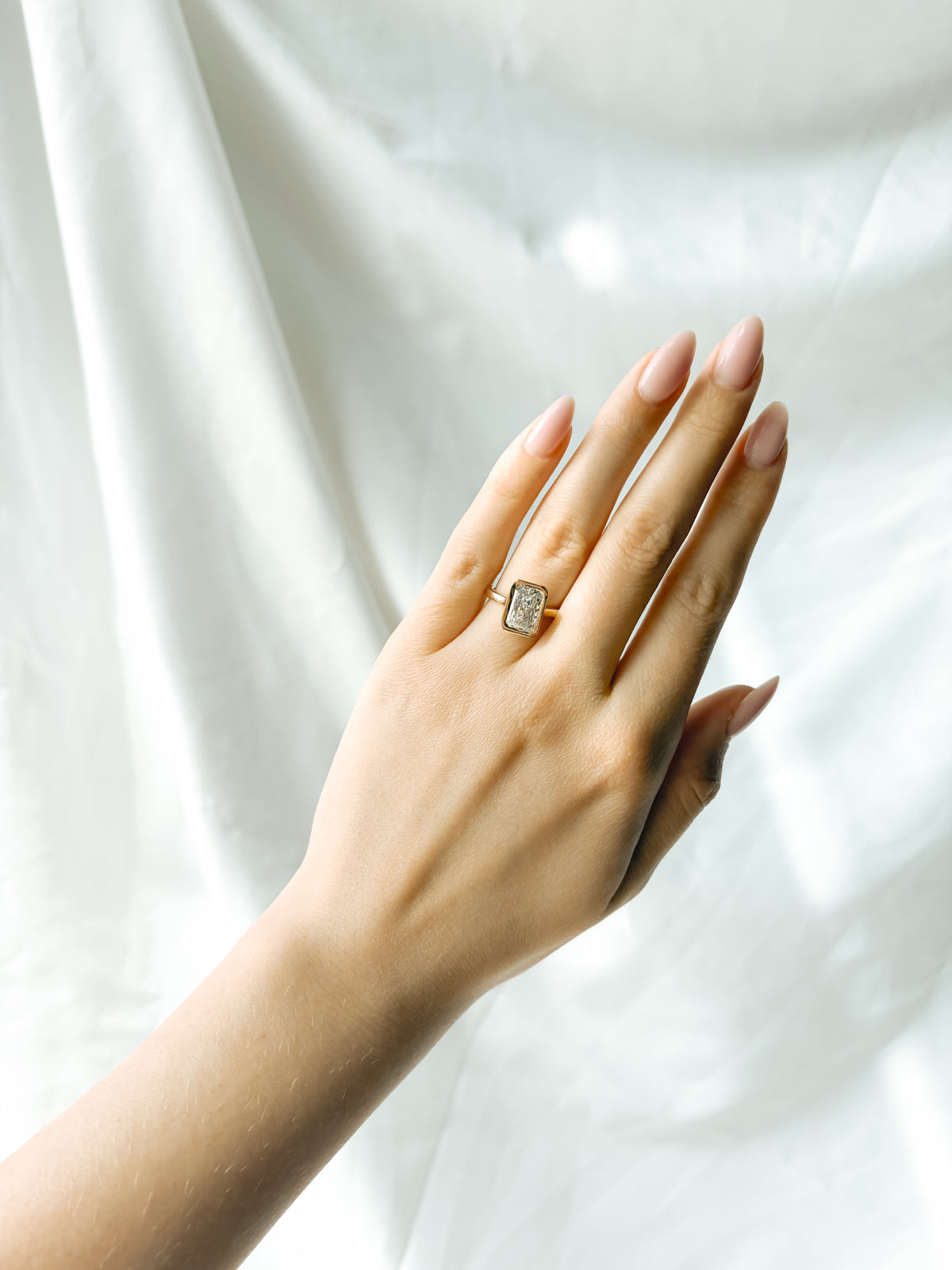 Carsyn Bezel Engagement Ring