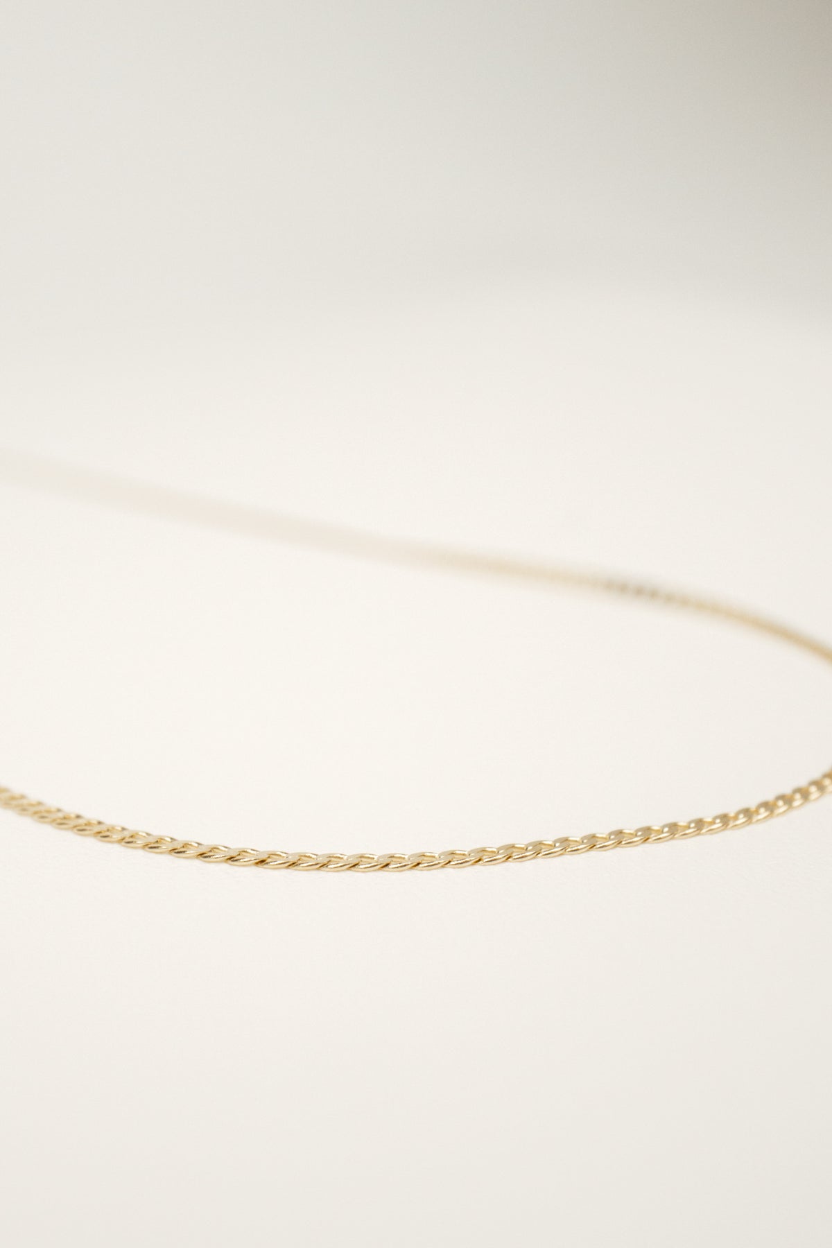14K Veya Curb Chain