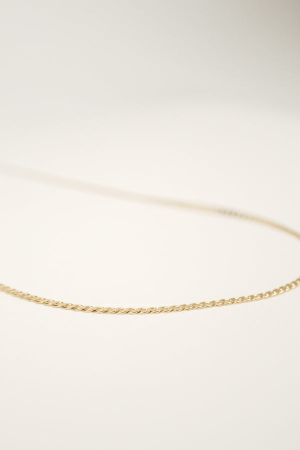 14K Veya Curb Chain