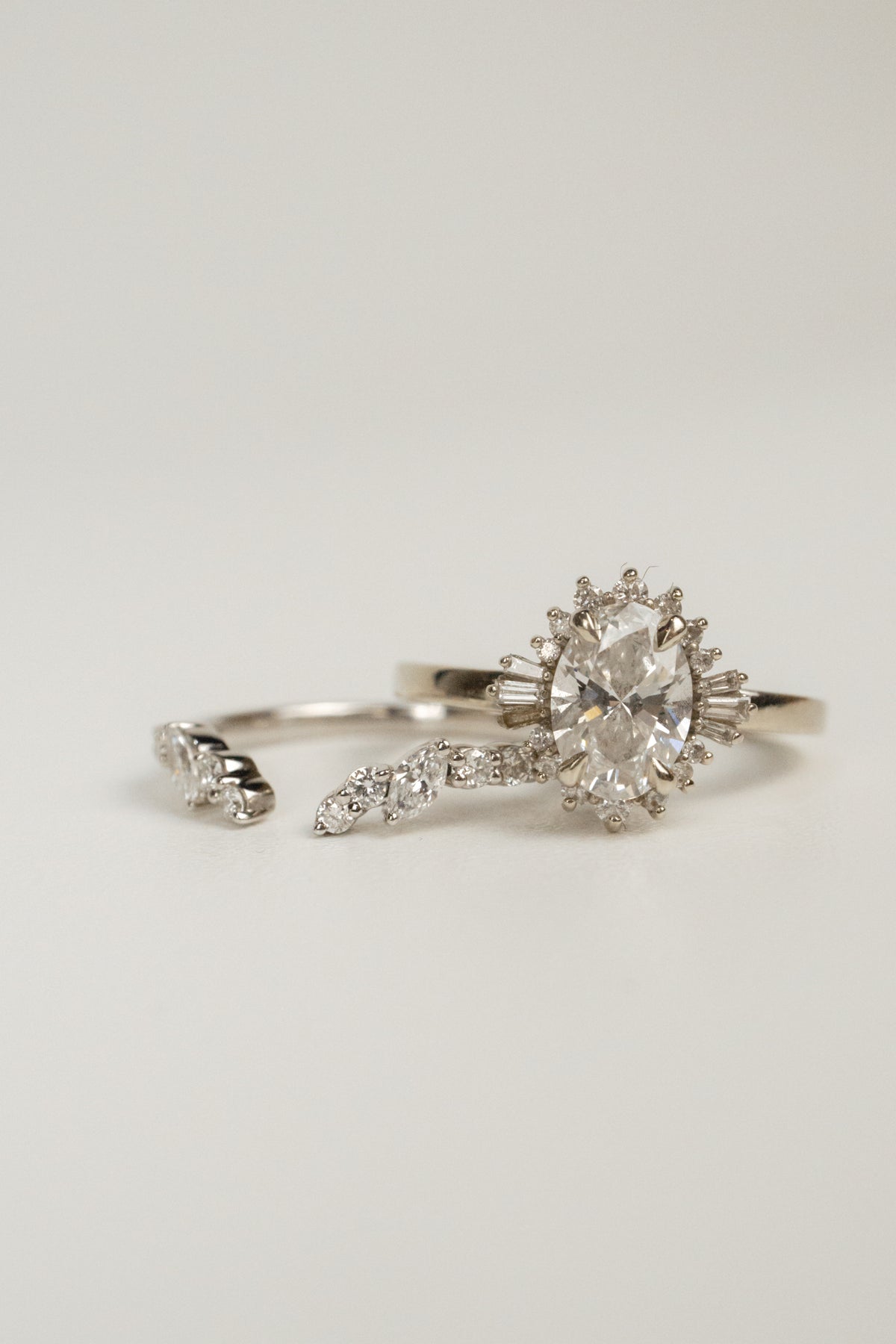 Primrose Wedding Band- White Gold