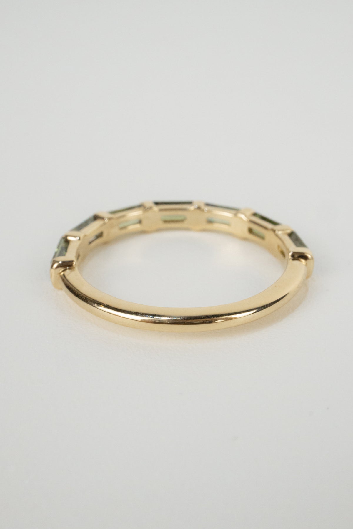 Ellie Wedding Band- Natural Sapphires