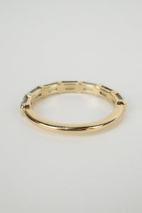 Ellie Wedding Band- Natural Sapphires