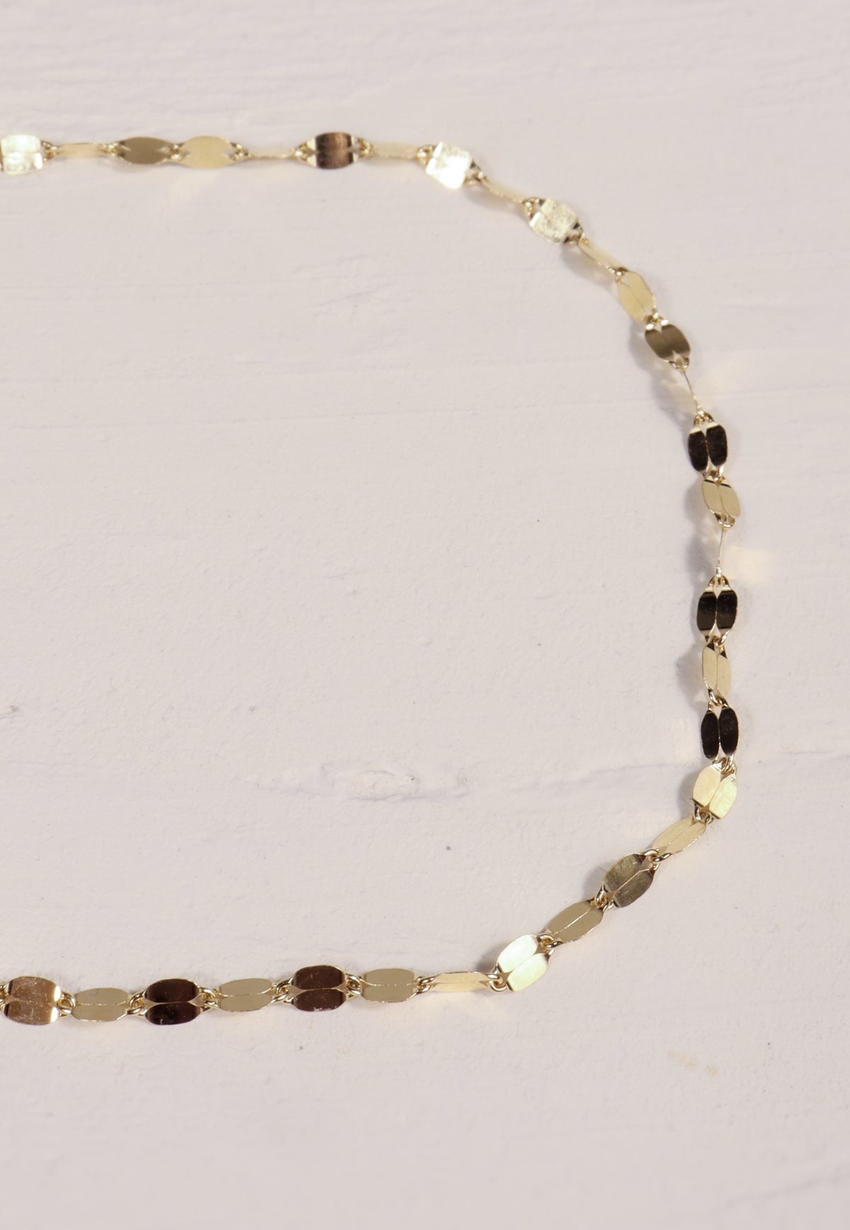 10k Sparkle Chain Bracelet