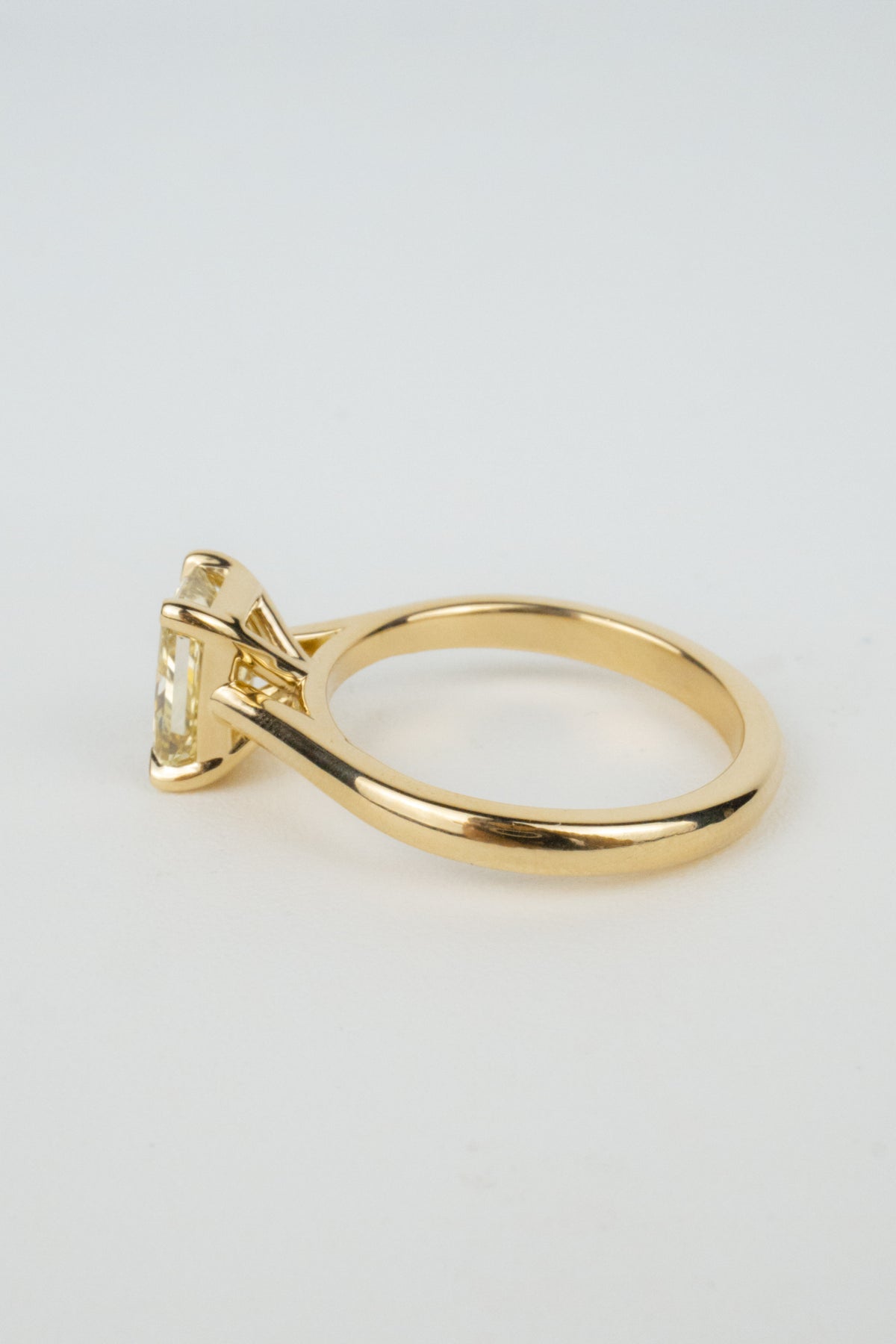 Piper Engagement Ring- 1.5ct Yellow Radiant