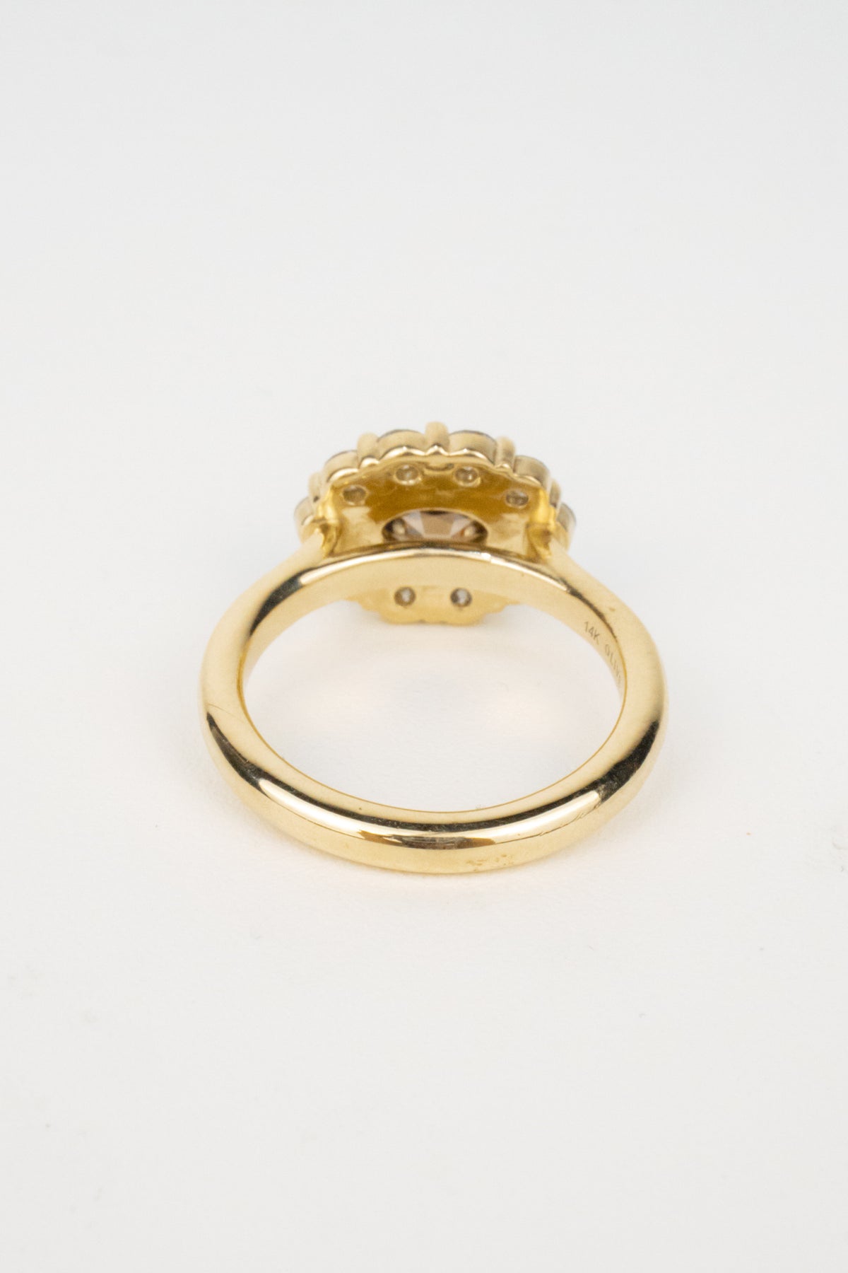 Iverson Engagement Ring- 2.2ctw Brown Diamond
