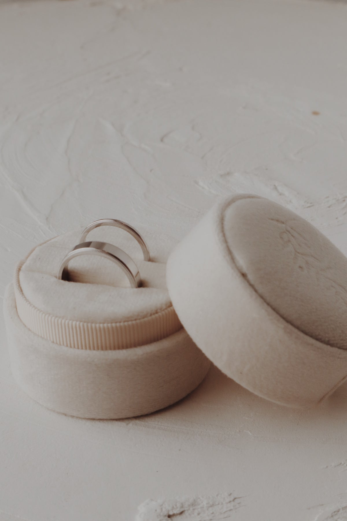 Men’s Parker Wedding Band - White Gold