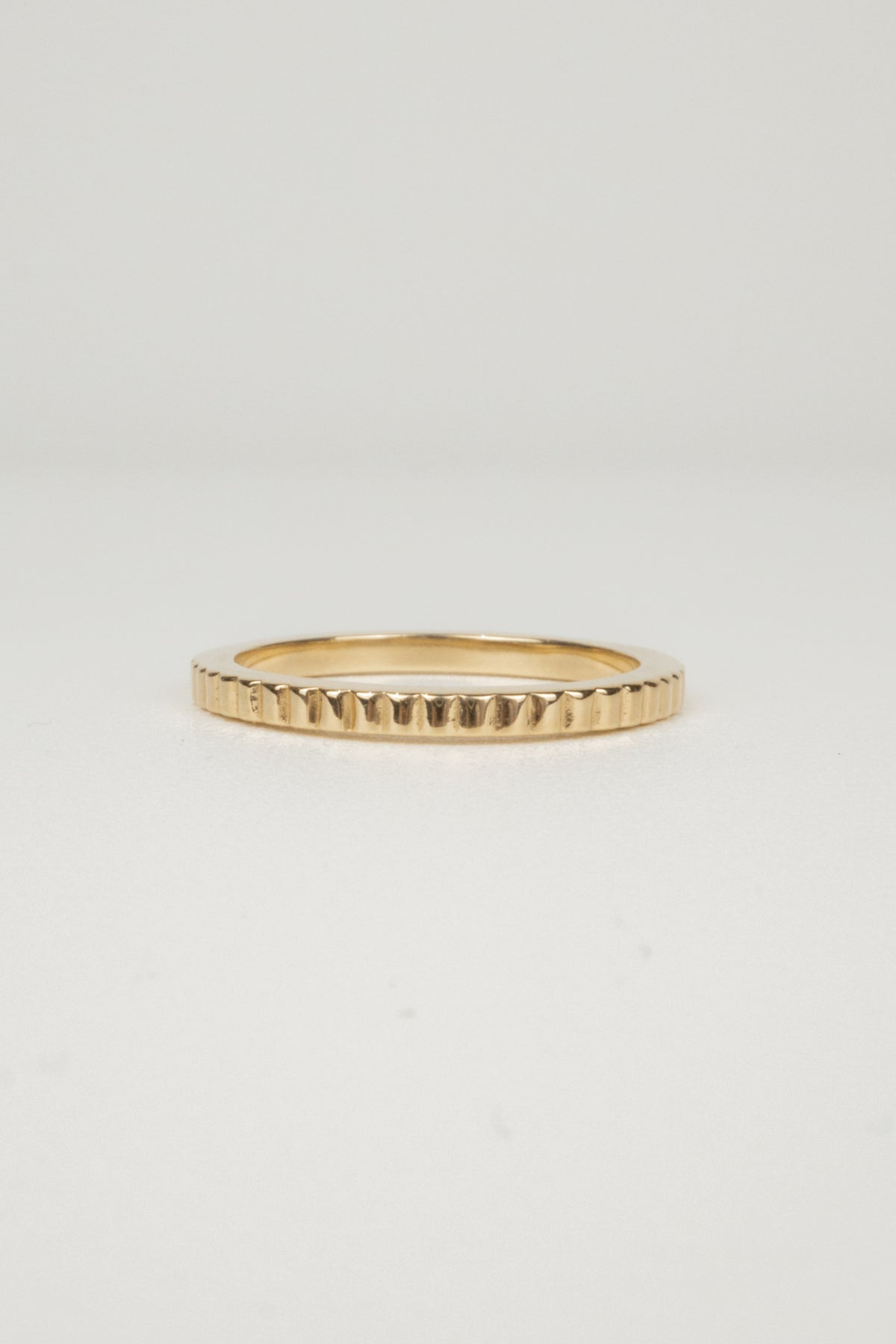 Scalloped Wedding Band