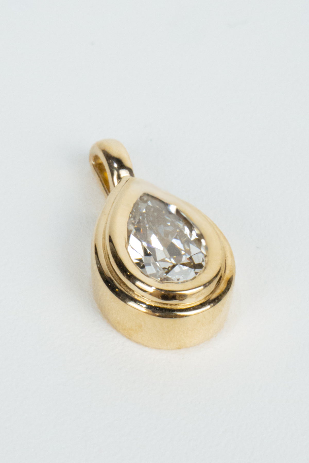 Mila Necklace Pendant- 1ct Antique Pear