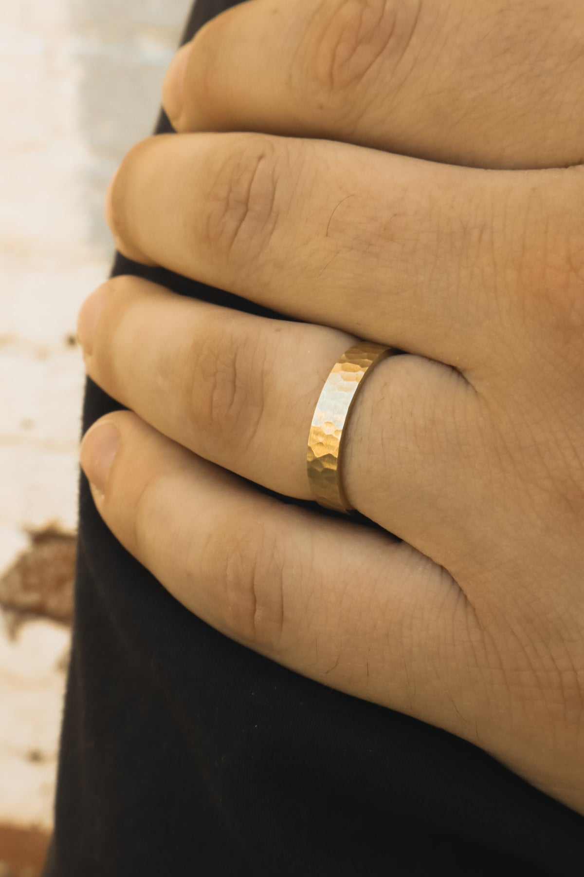 River Men’s Wedding Band