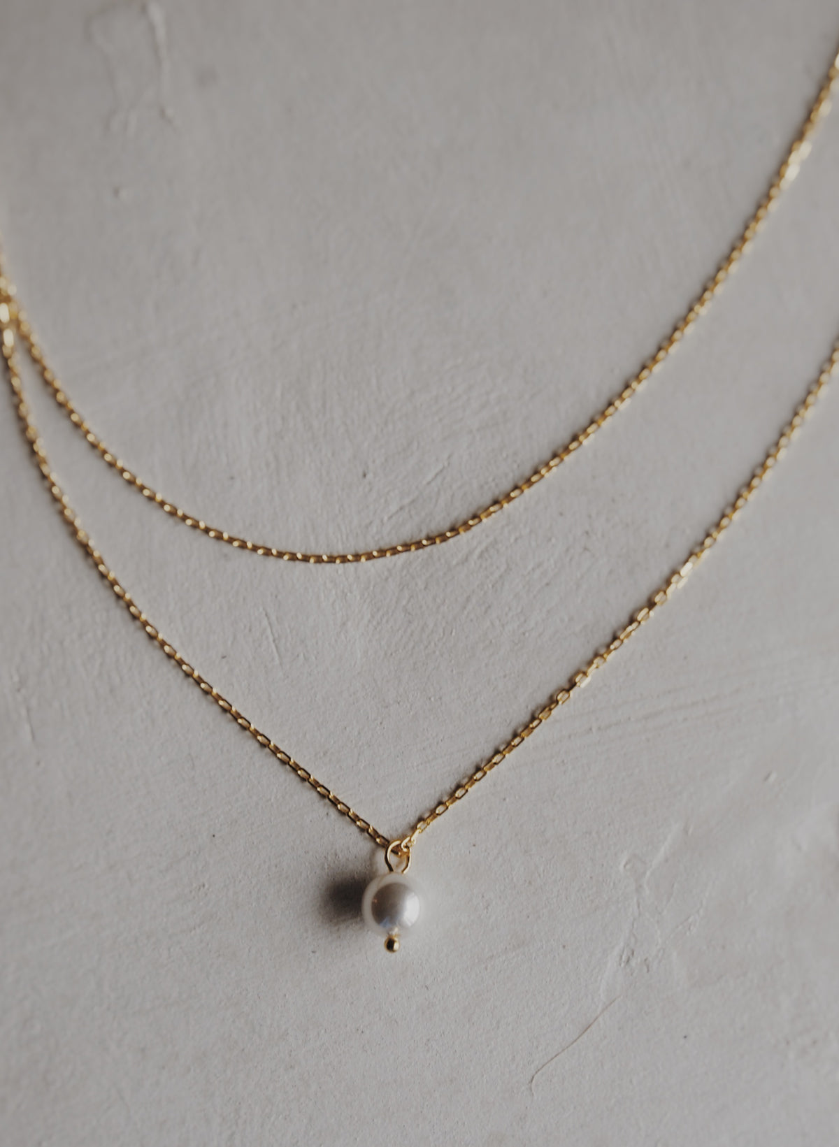 Layered Pearl Necklace