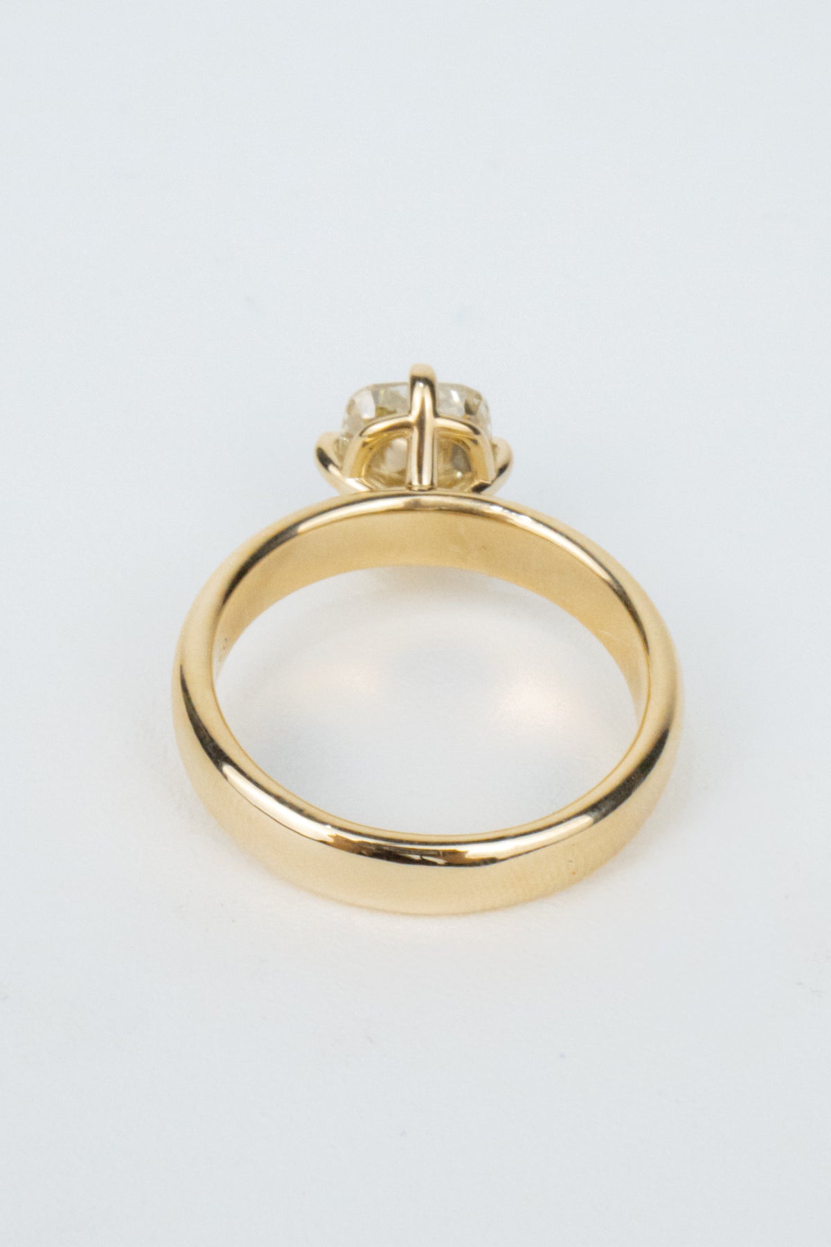 Blair Engagement Ring- 2ct Yellow Cushion