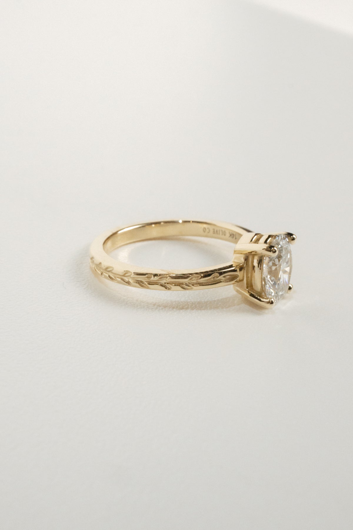 Olive Grove Engagement Ring- 1ct Oval