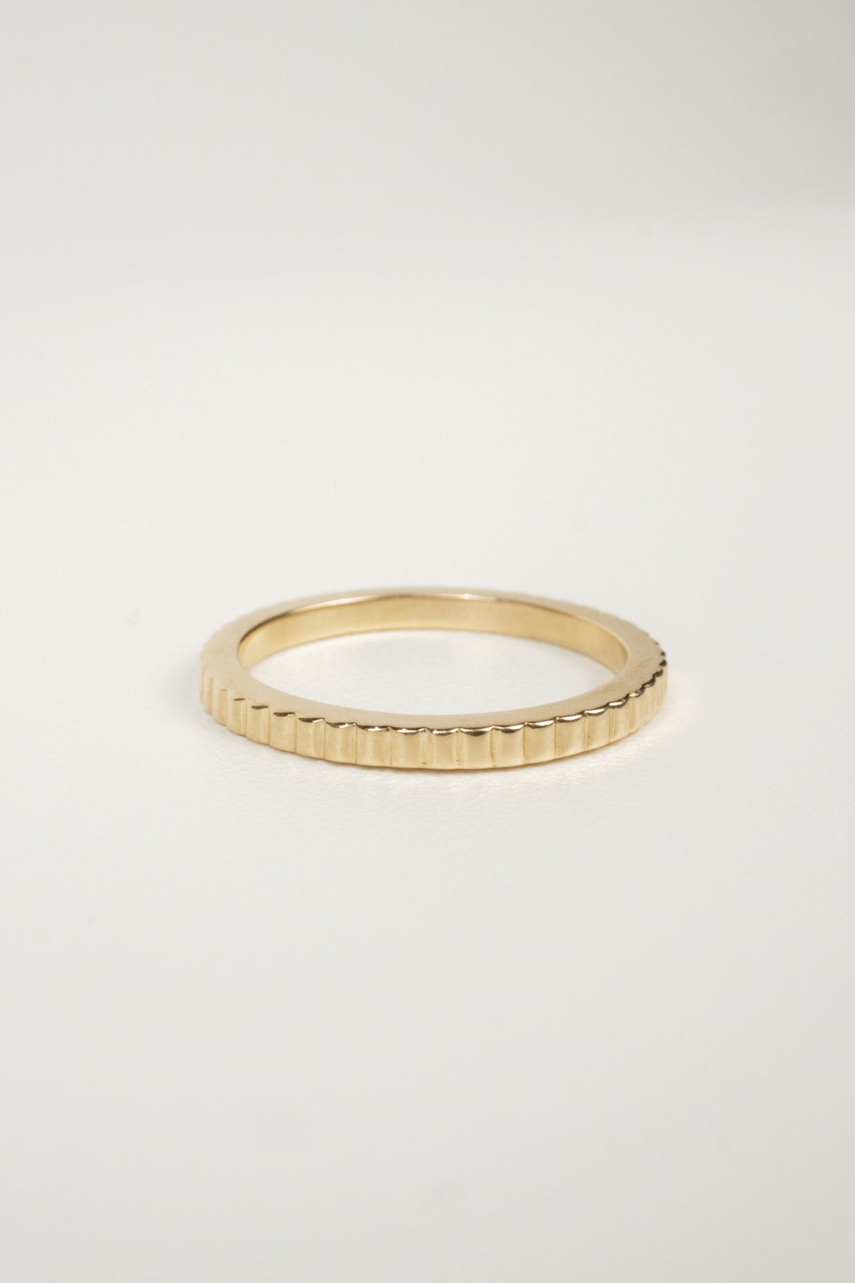 Scalloped Wedding Band