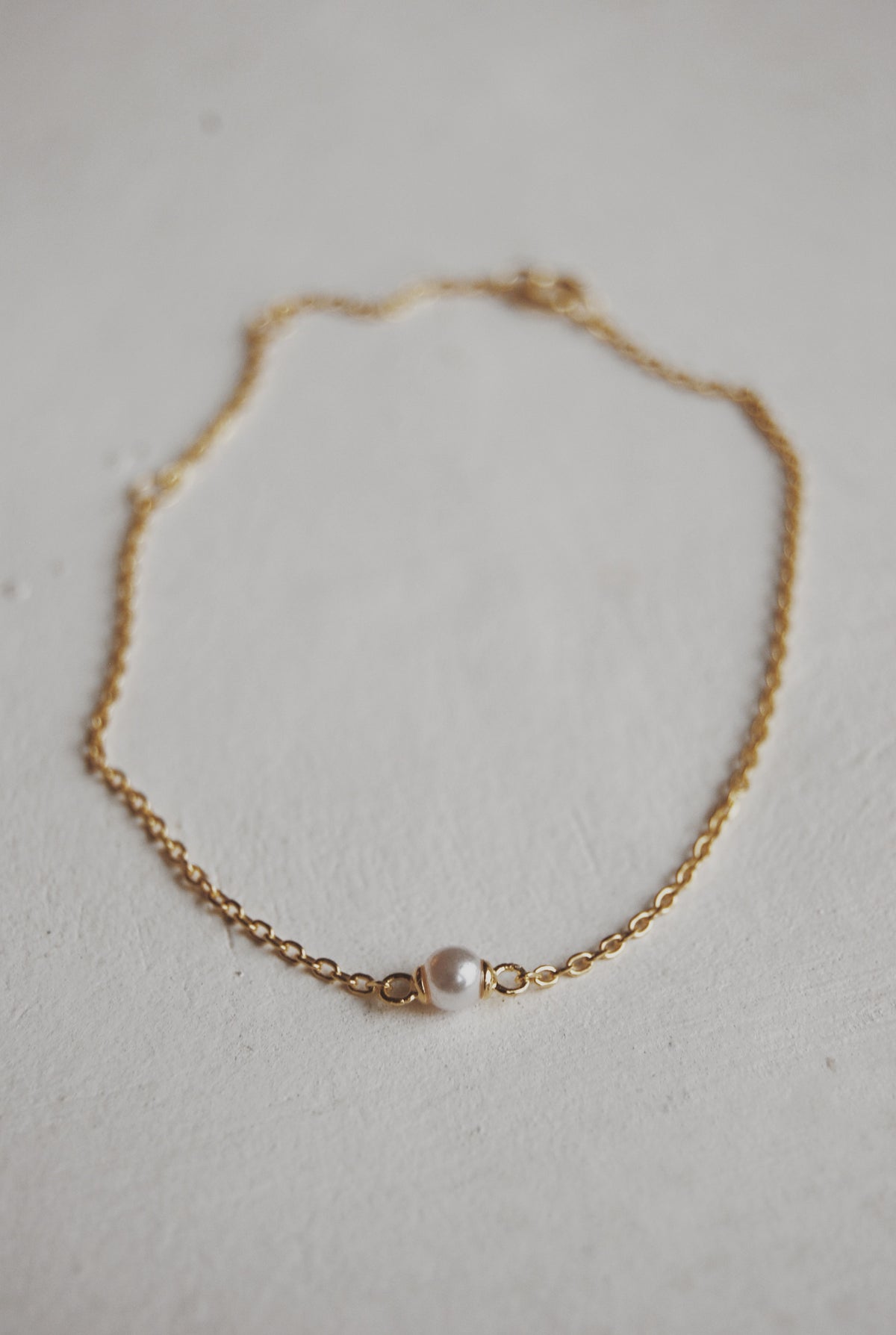 Single Pearl Bracelet