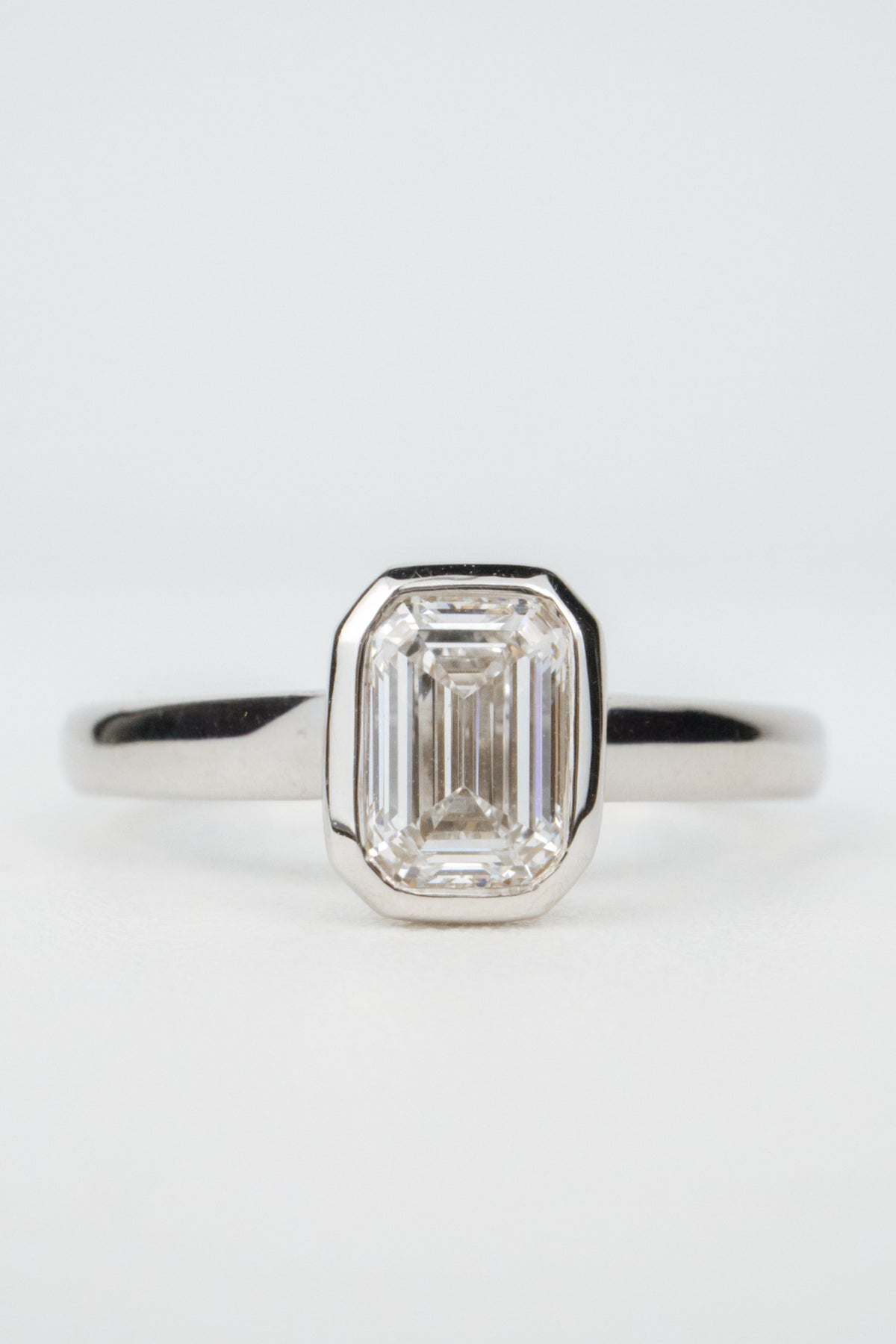 Maverick Engagement Ring- 0.7ct Emerald-Cut