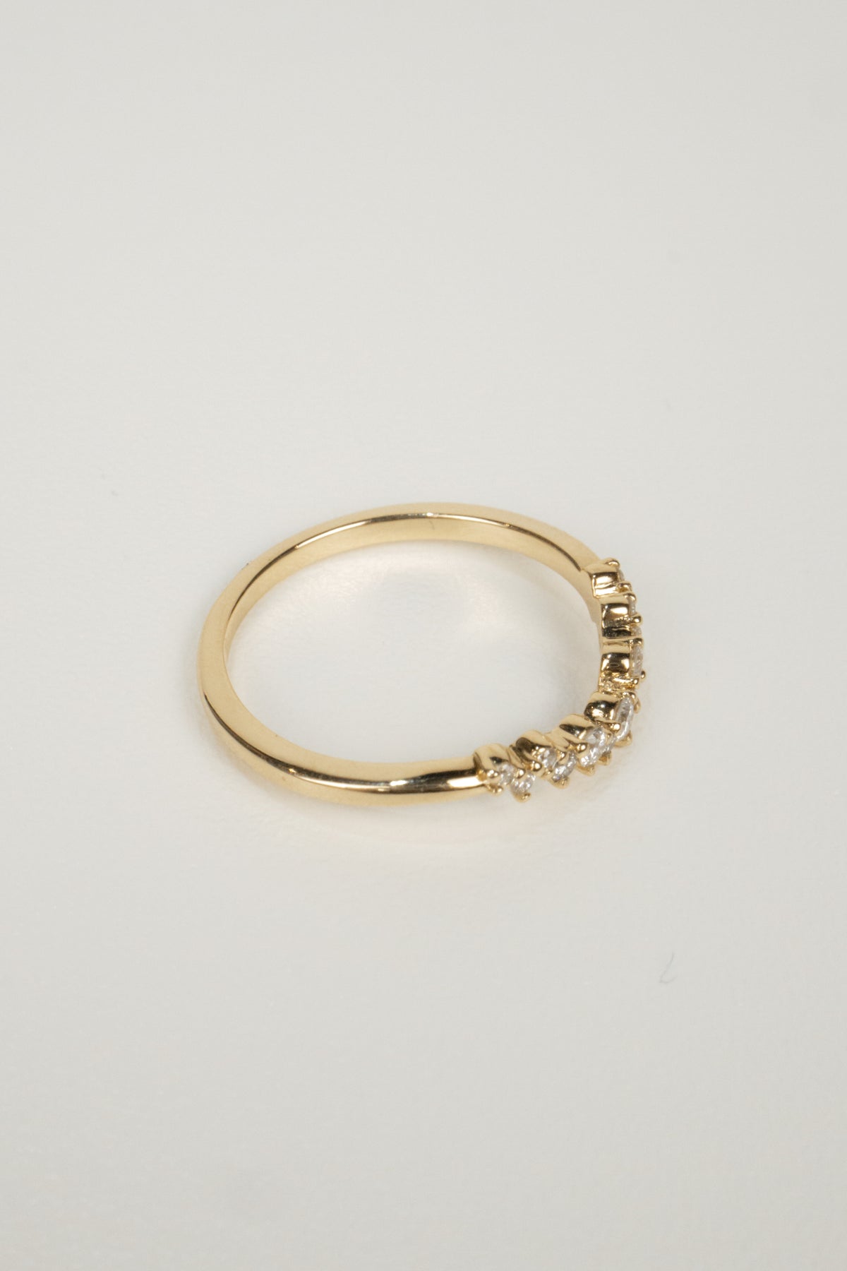 Polly Contour Wedding Ring