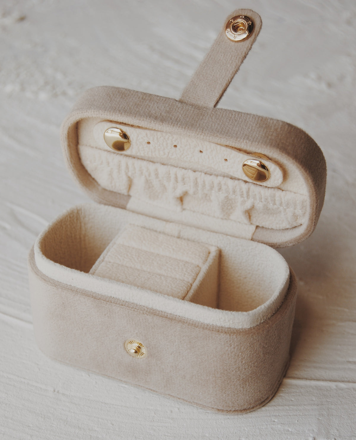 Sidekick Jewelry Box in Taupe