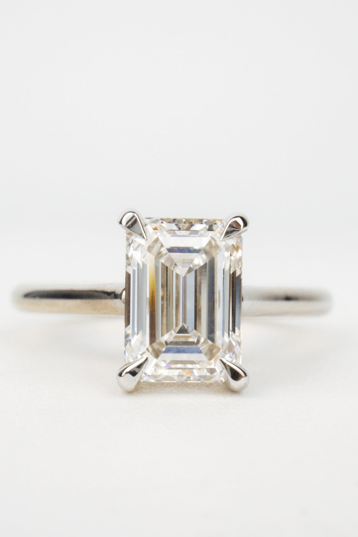 Piper Engagement Ring- 2ct Emerald-Cut
