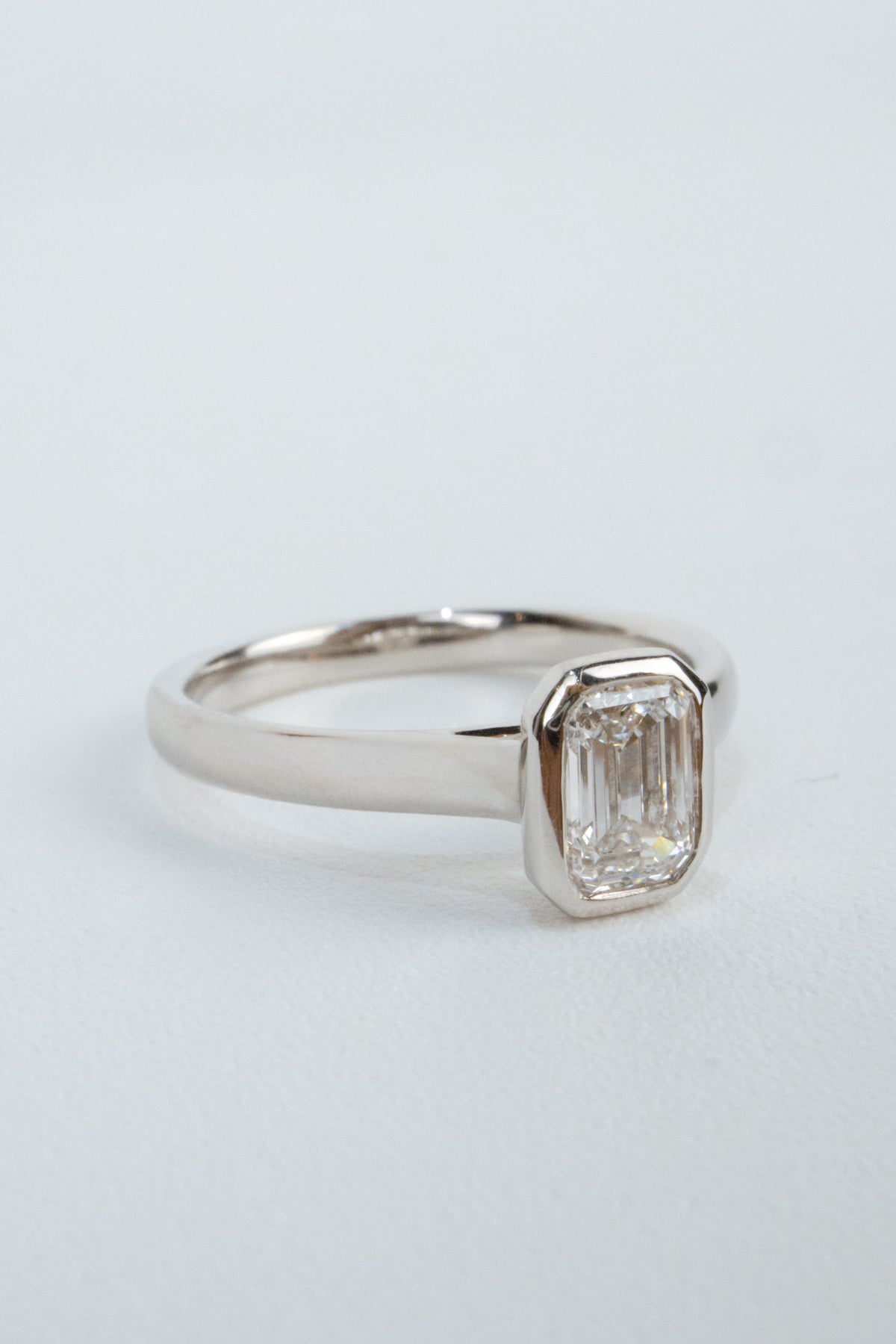 Maverick Engagement Ring- 0.7ct Emerald-Cut