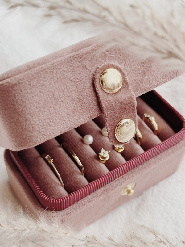 The Ring Box in Dusty Rose