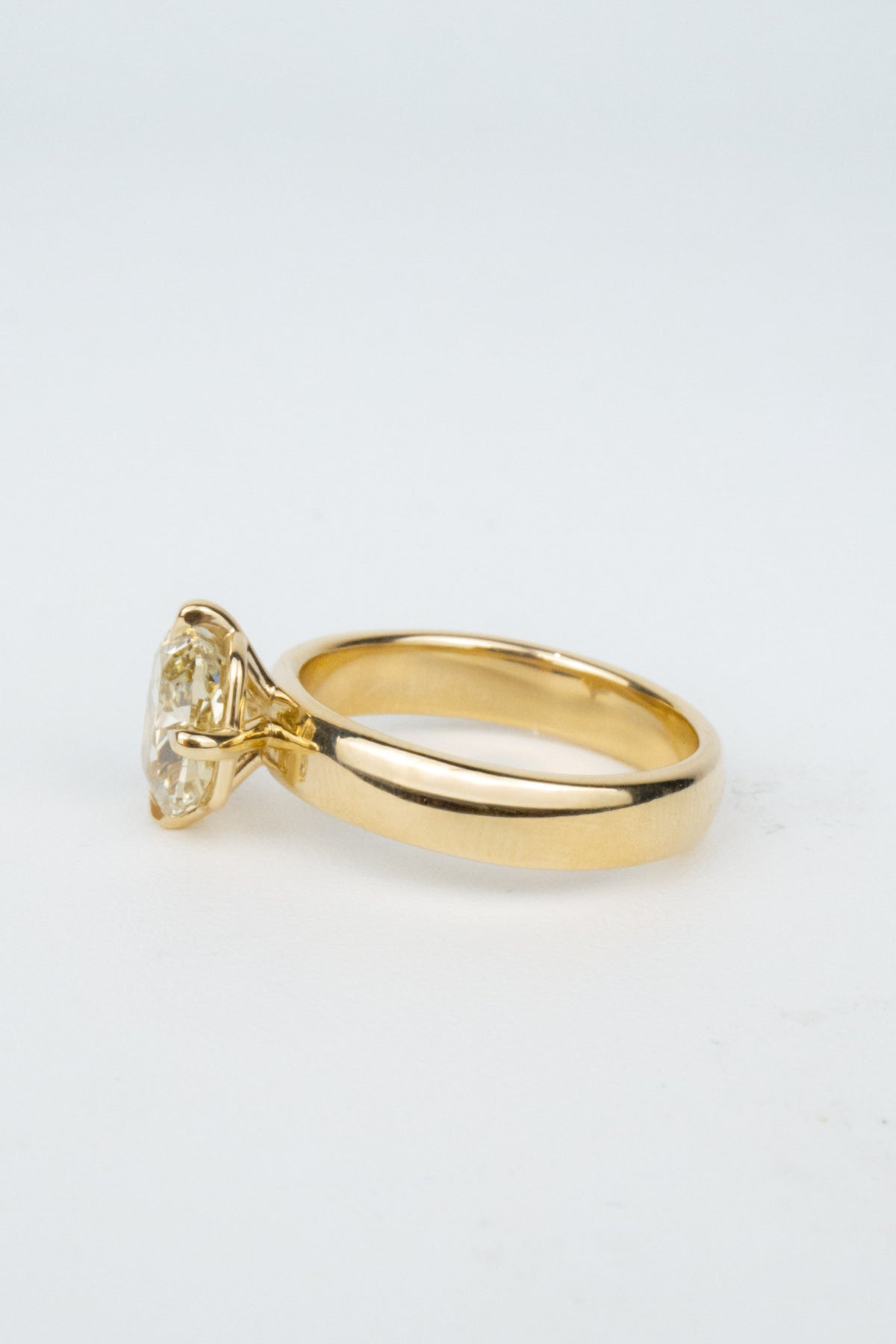 Blair Engagement Ring- 2ct Yellow Cushion