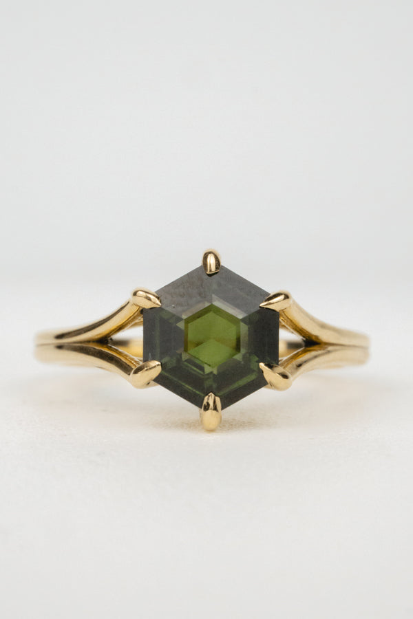 Larson Engagement Ring- 1.5ct Hexagon