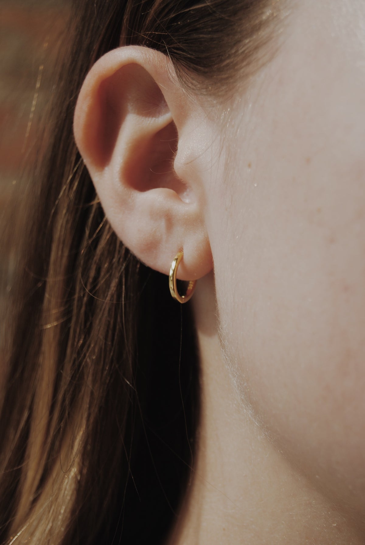 Simple Huggie Hoop Earrings