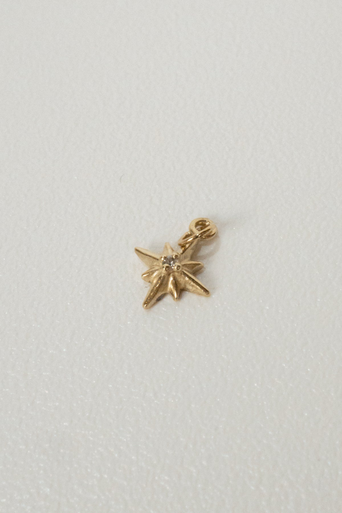 10K North Star Charm