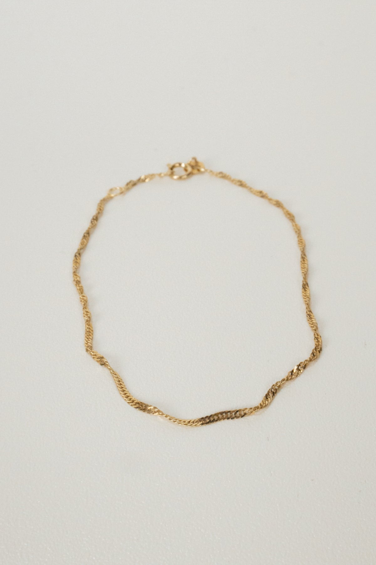 10k Aster Singapore-Chain Bracelet