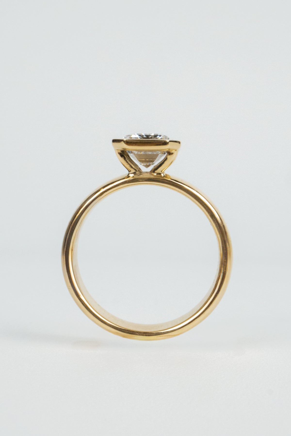 Quinton Engagement Ring- 2ct Emerald-Cut