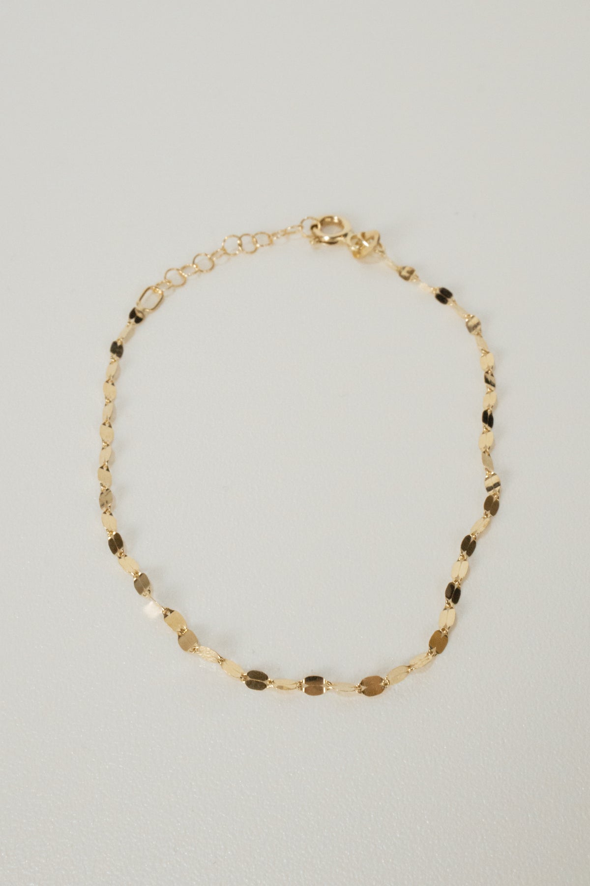 10k Mila Sparkle-Chain Bracelet