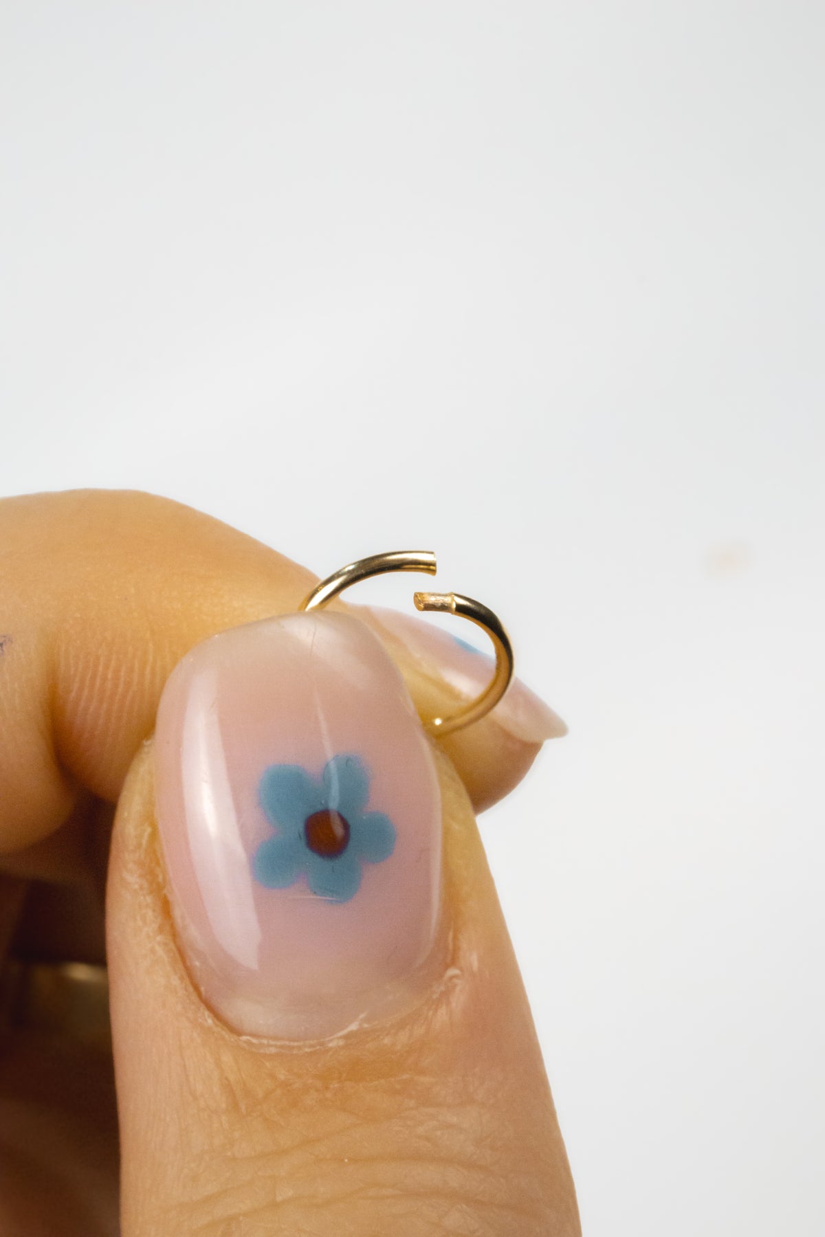 10k Seamless Hoop Earrings - 10 mm