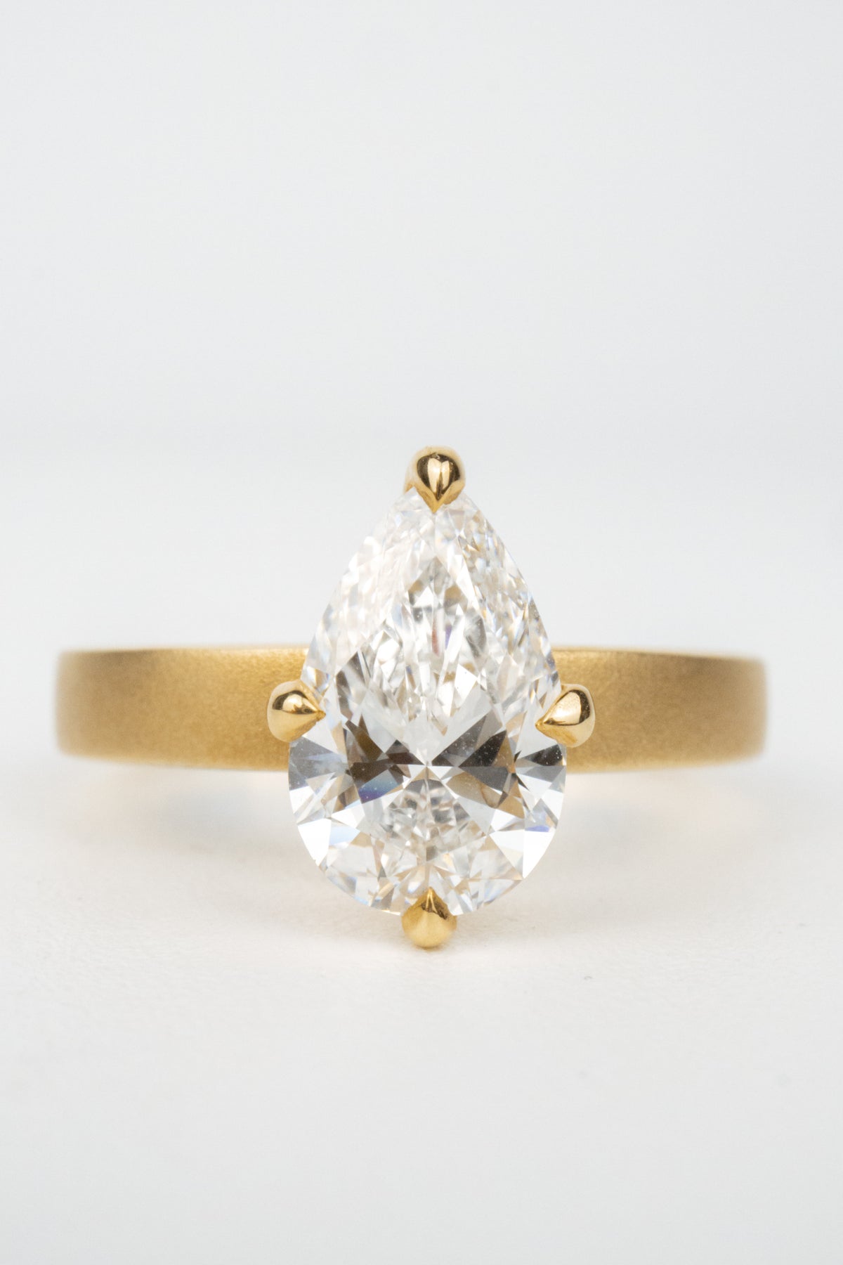 Evan Engagement Ring- 1.5ct Pear