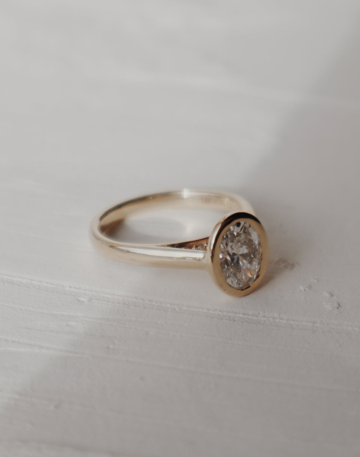 Sutton Engagement Ring w Hidden Pavè