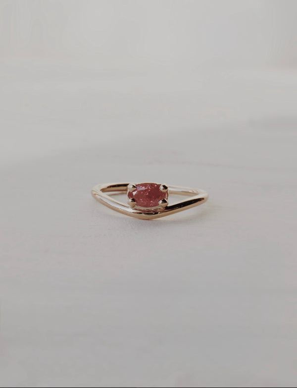 10k Pinky Ring - Lab Diamond