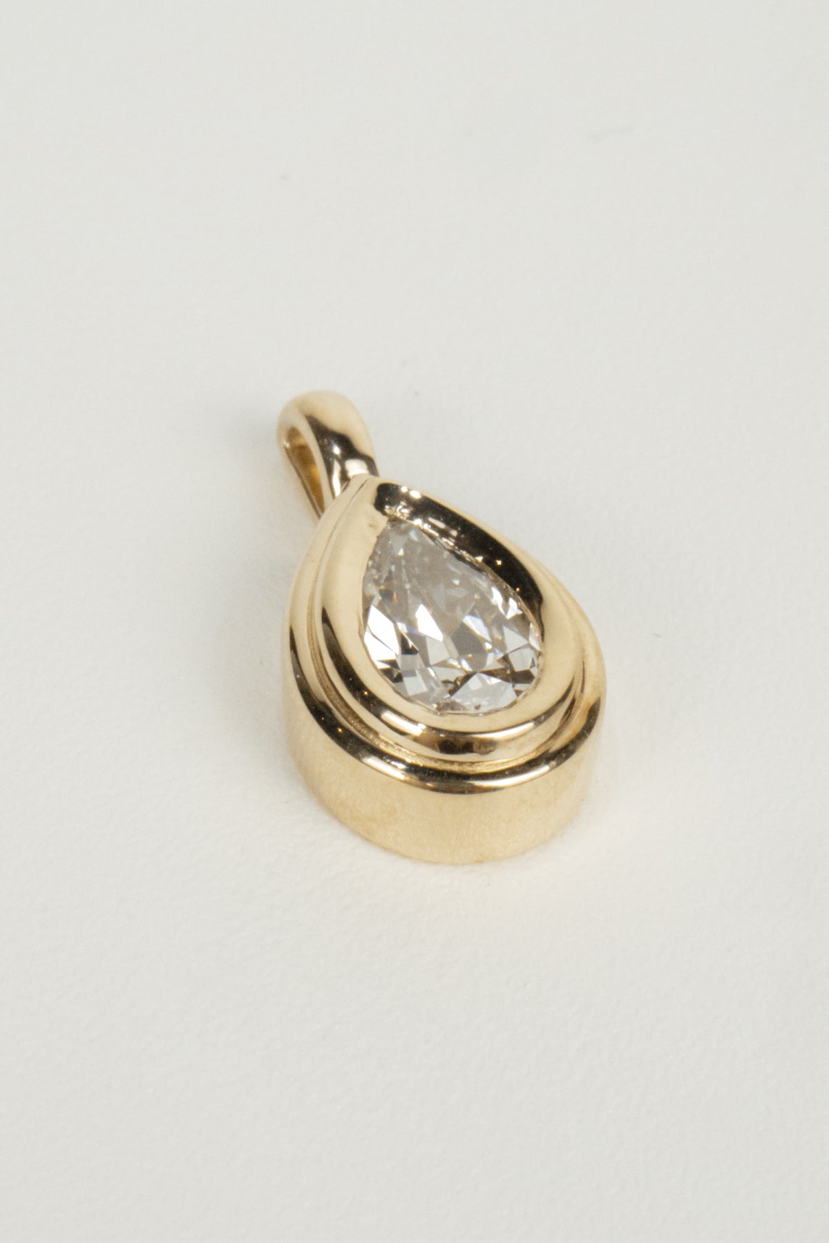 Mila Necklace Pendant- 1ct Antique Pear