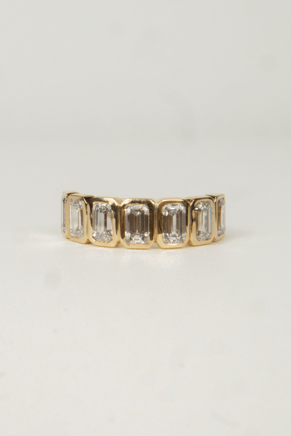 Lawrence Wedding Band- 1.3ctw Oval