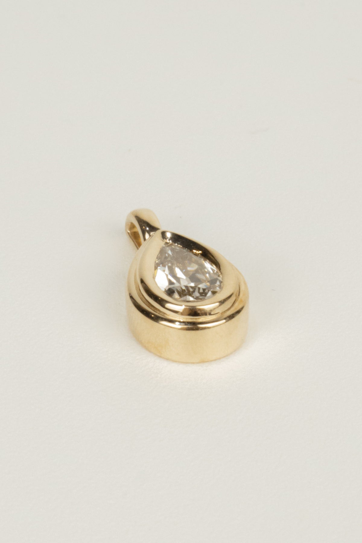 Mila Necklace Pendant- 1ct Antique Pear