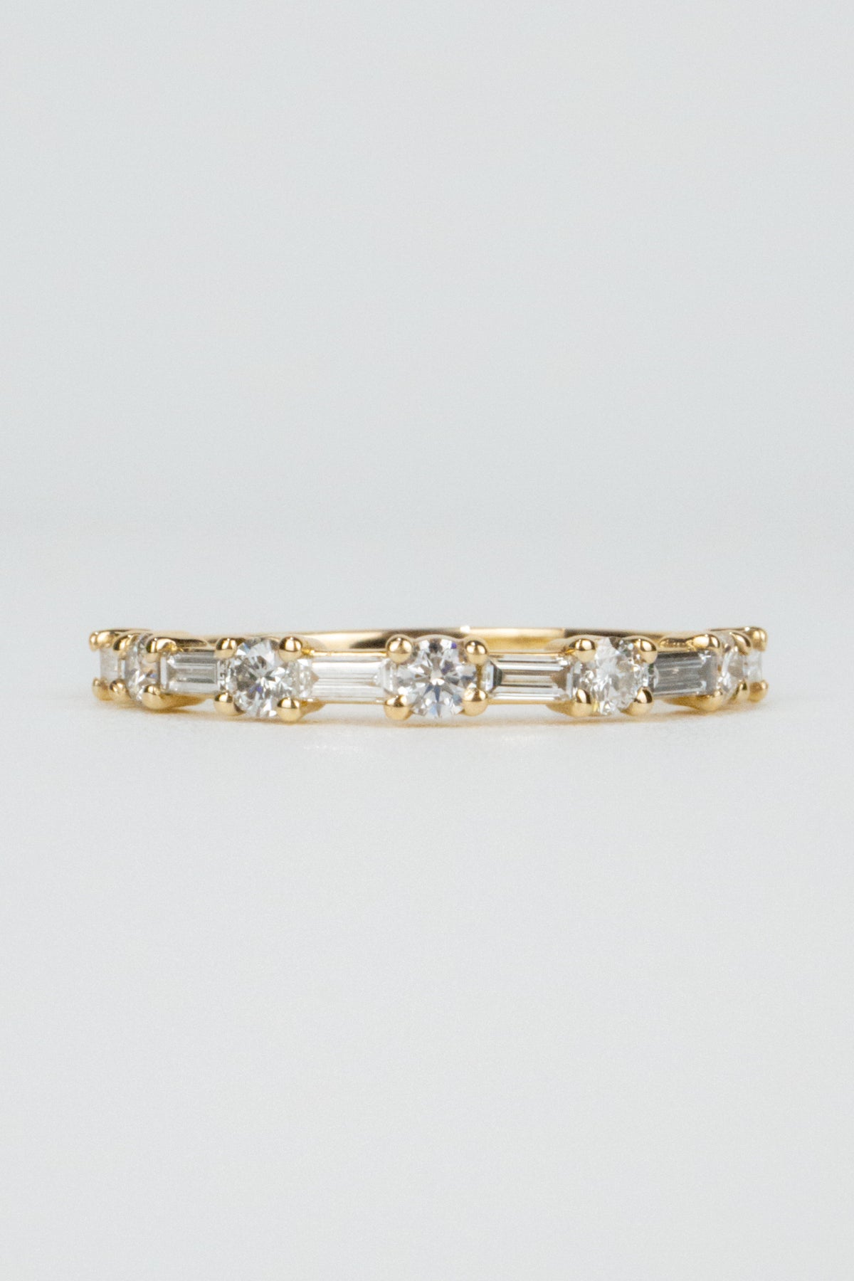 Haven Wedding Band- Yellow Gold