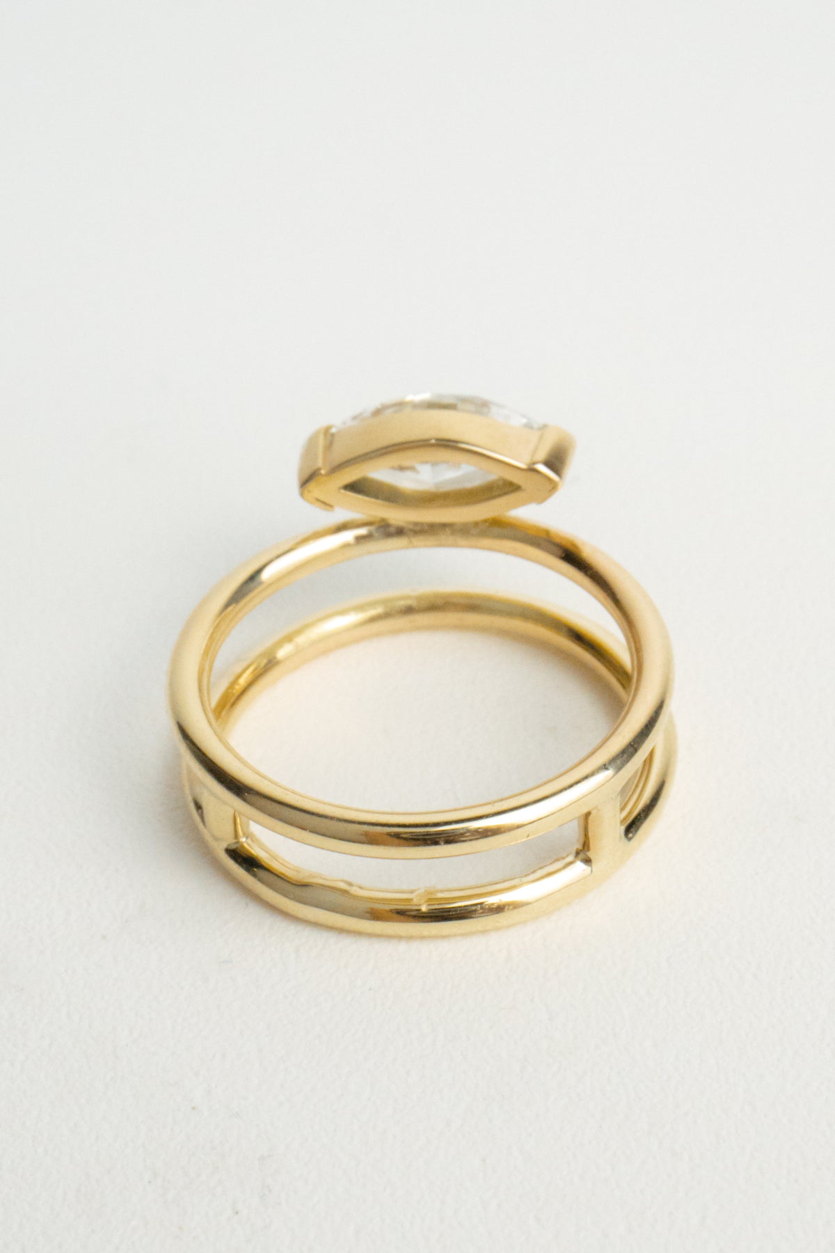 Clèophèè Pinky Ring- 0.7ct Marquise