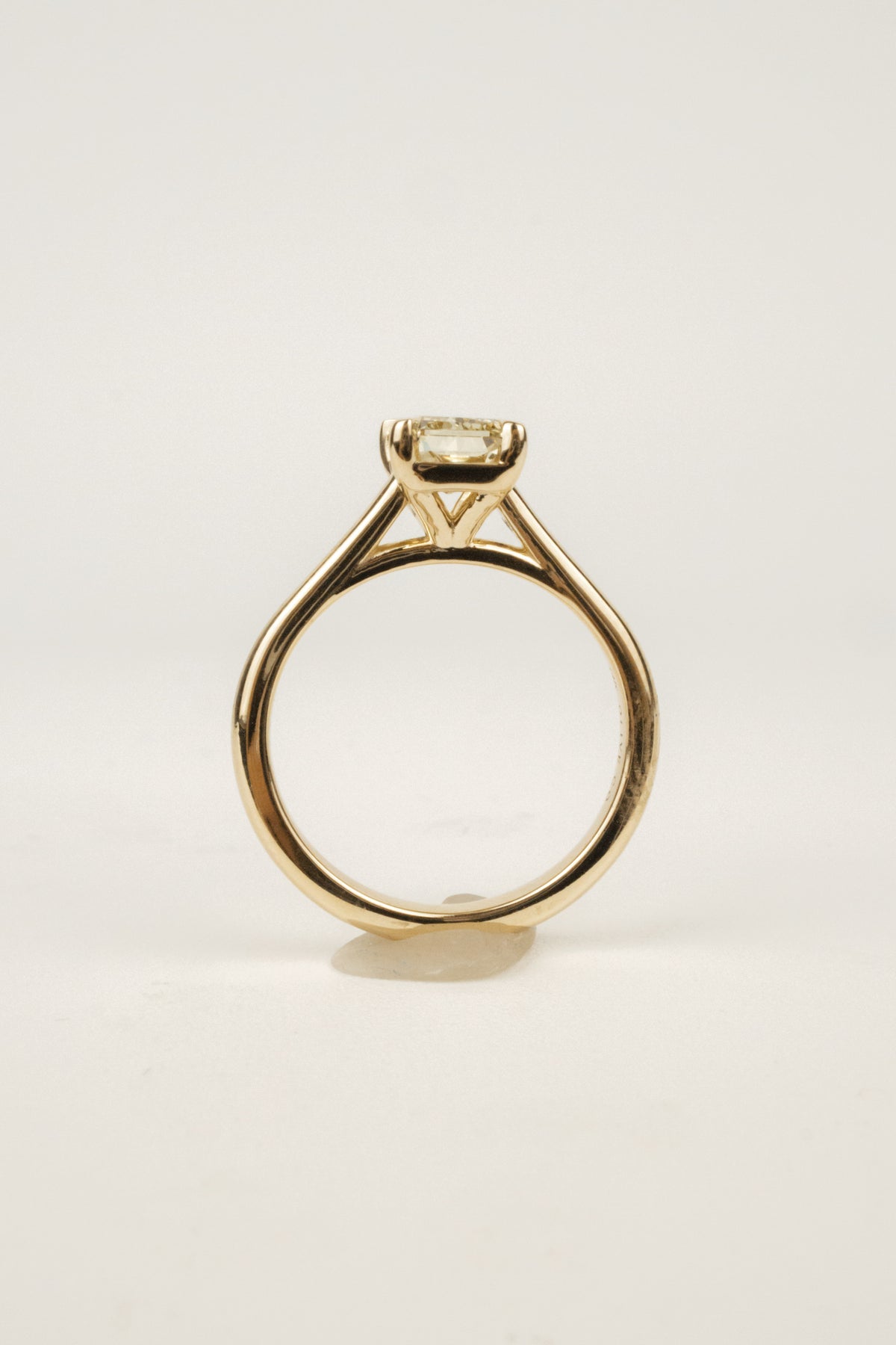 Piper Engagement Ring- 1.5ct Yellow Radiant