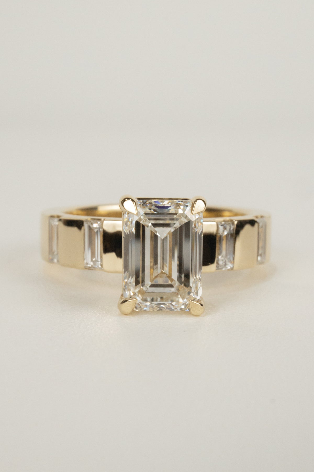 Briar Engagement Ring- 2ct Emerald Cut