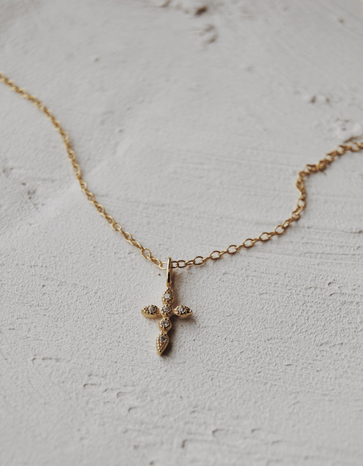 First Love Cross Necklace
