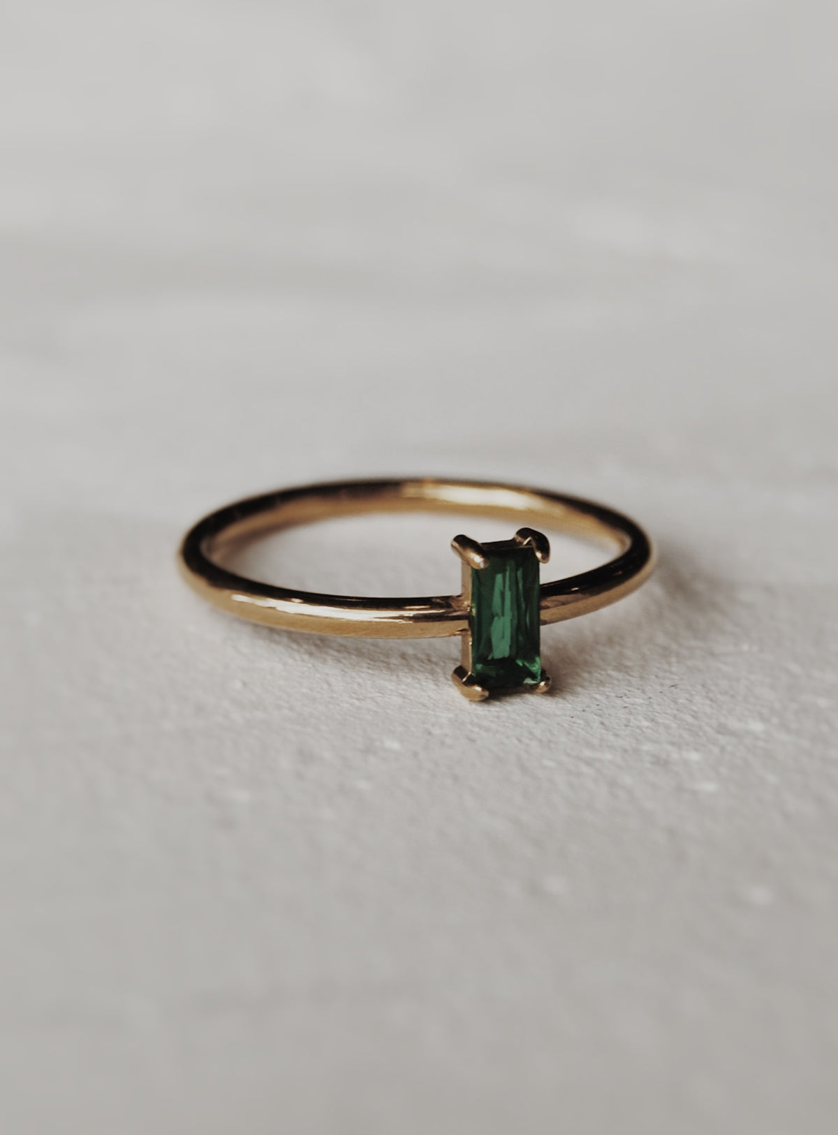 Azuriah Emerald Ring