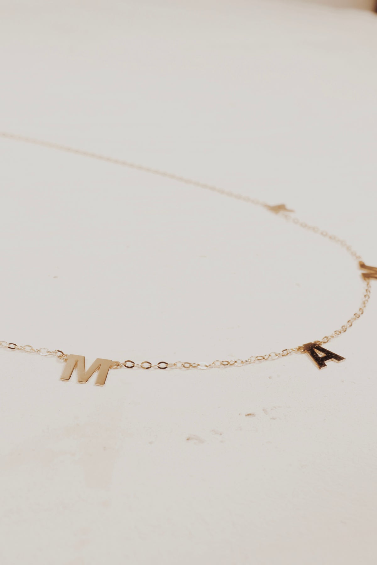 10k Mama Spaces Necklace