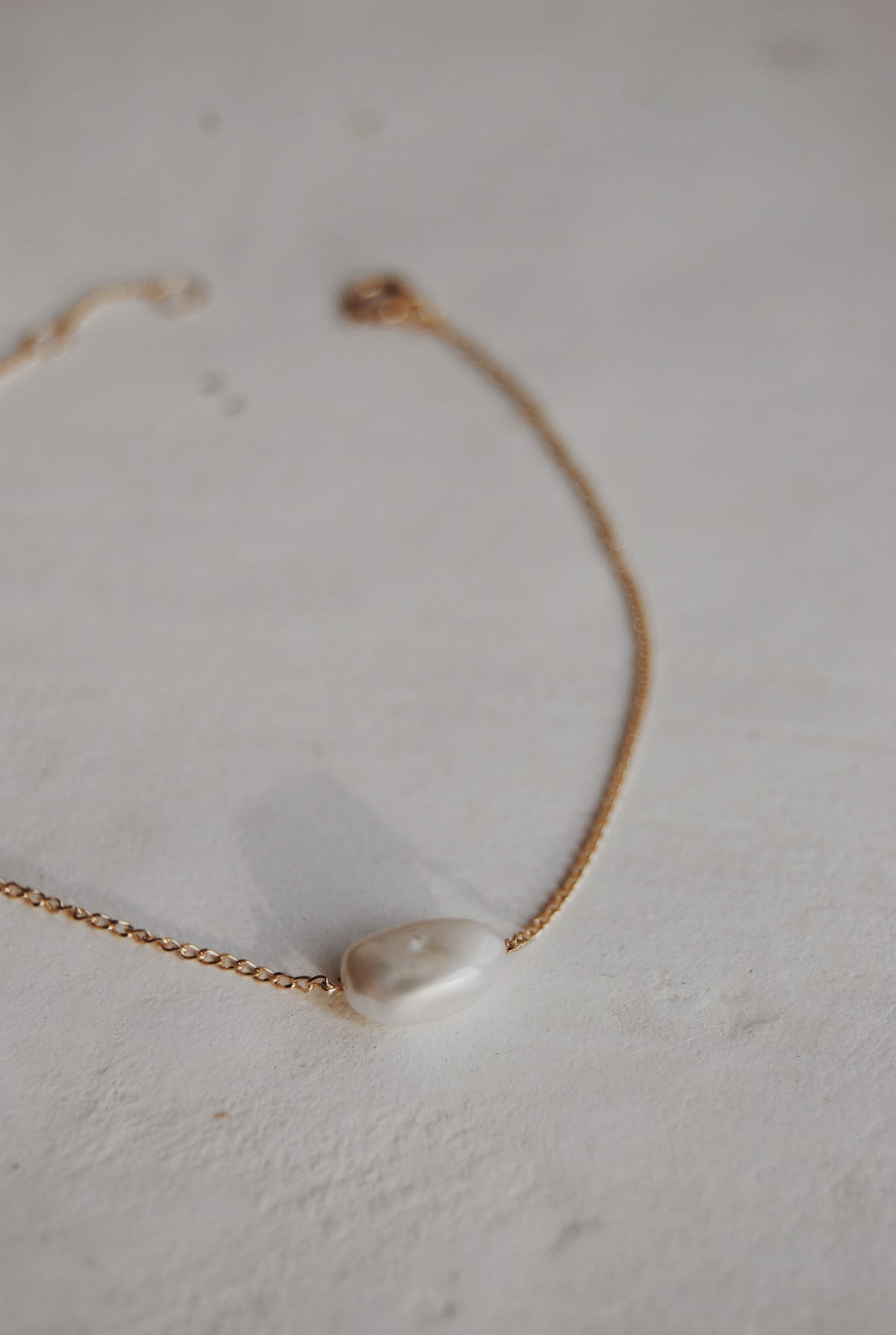 14K Margo Pearl Bracelet