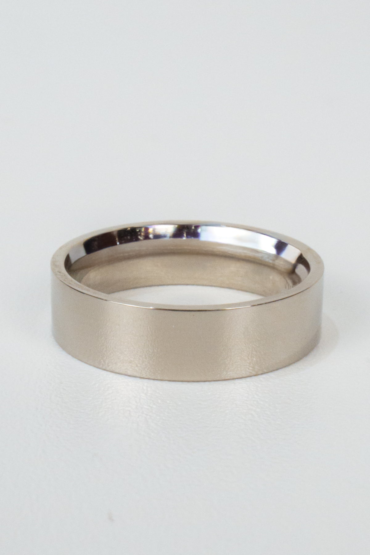 Harlow Titanium Wedding Band