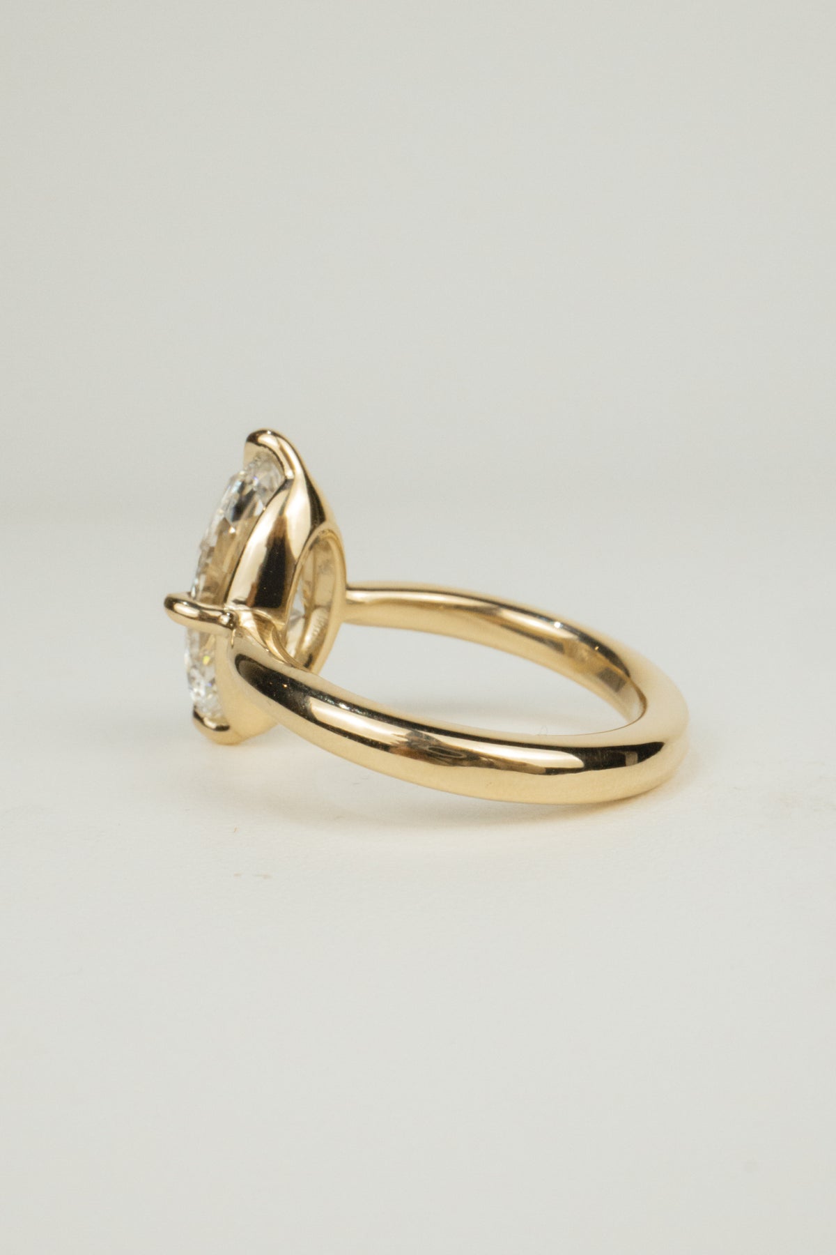 Lachlyn Engagement Ring- 4ct Elongated Oval