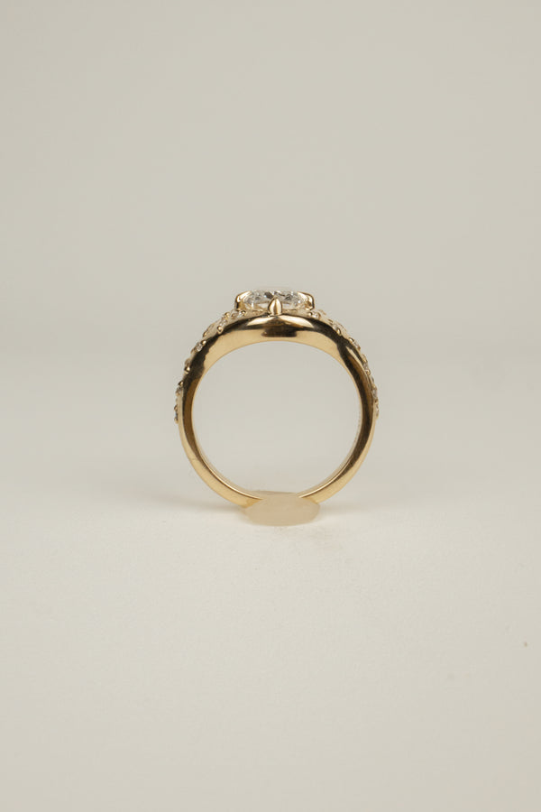 Maddie Engagement Ring- 1.9ct Cushion