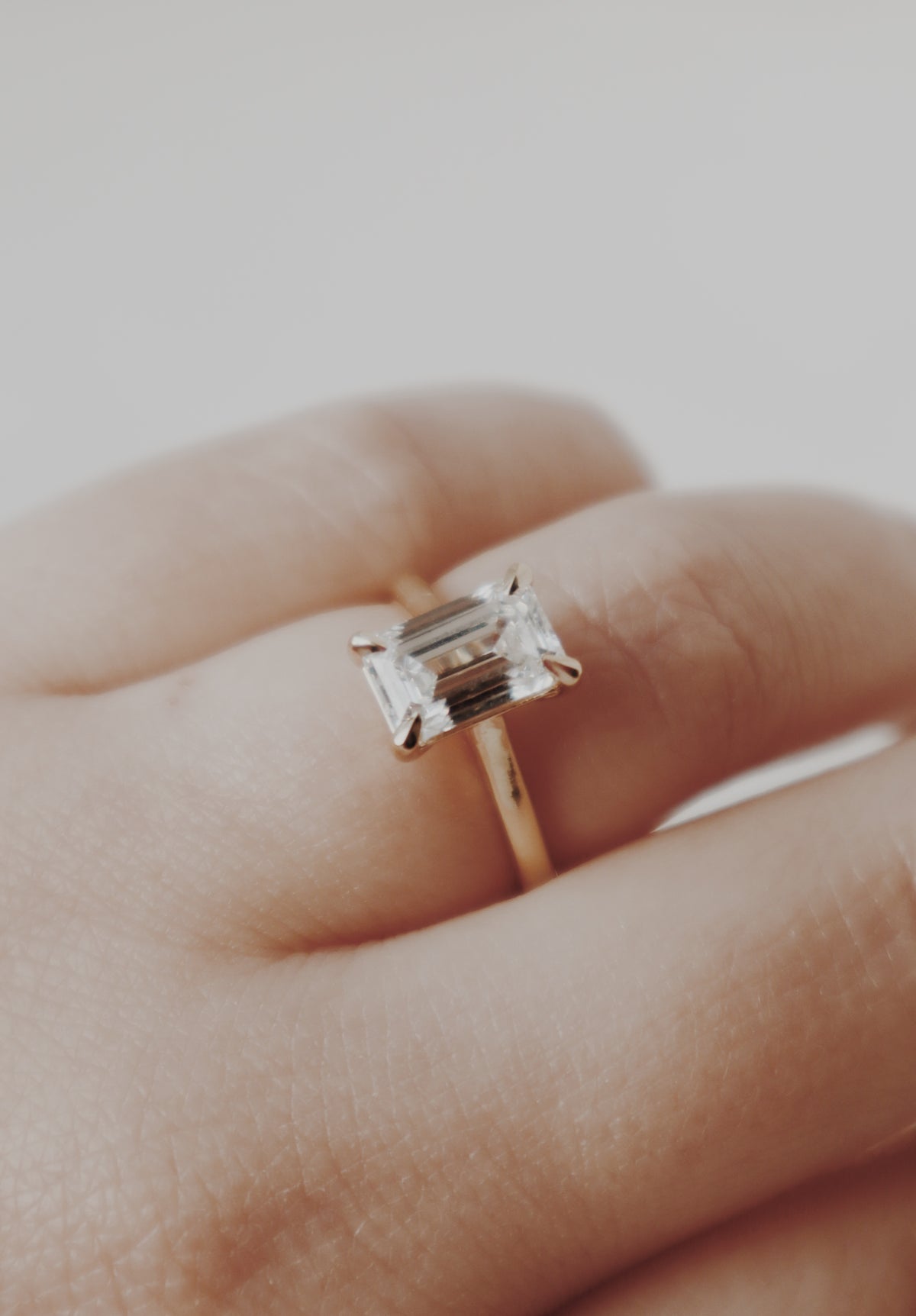 Piper Engagement Ring- Emerald 2.6cts